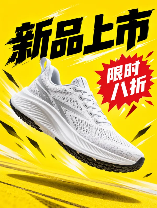 新品上市 poster generated by GPT Image 2.5